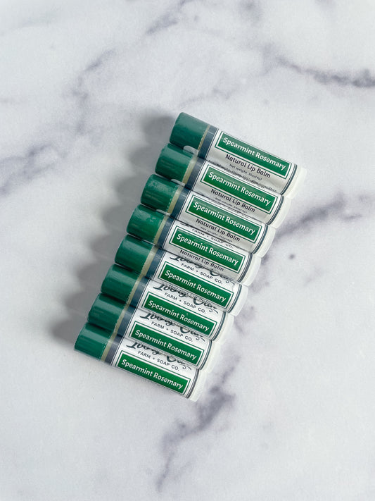 Spearmint Rosemary Lip Balm